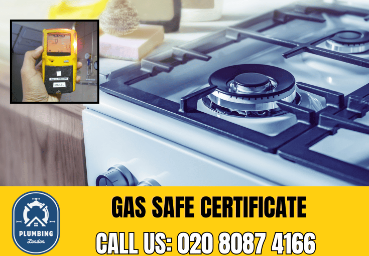 gas safe certificate South Kensington